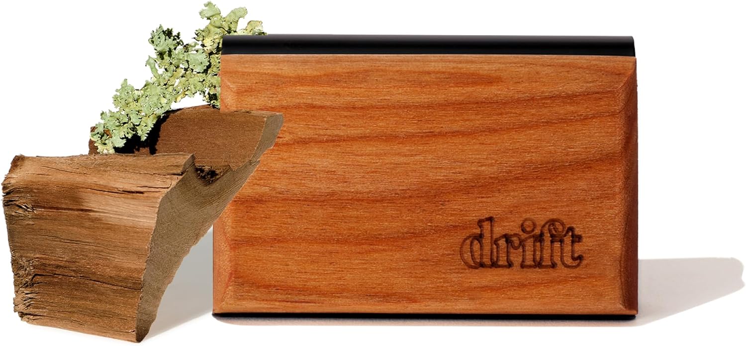 Drift Car Air Freshener - Wood Air Freshener - Car Odor Eliminator - Teak Scent Starter Kit