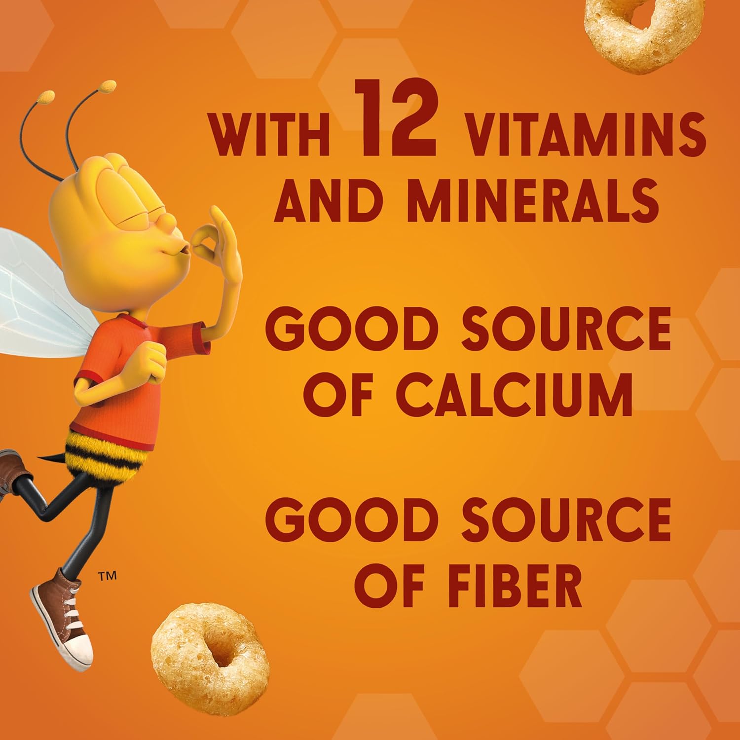 Honey Nut Cheerios, Heart Healthy Gluten Free Breakfast Cereal with Whole Grain Oats, Mega Size, 27.2 oz